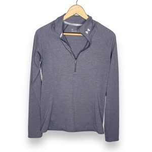 Under Armour Run Threadborne 1/4 Zip Pullover Sweatshirt Women’s Size Small